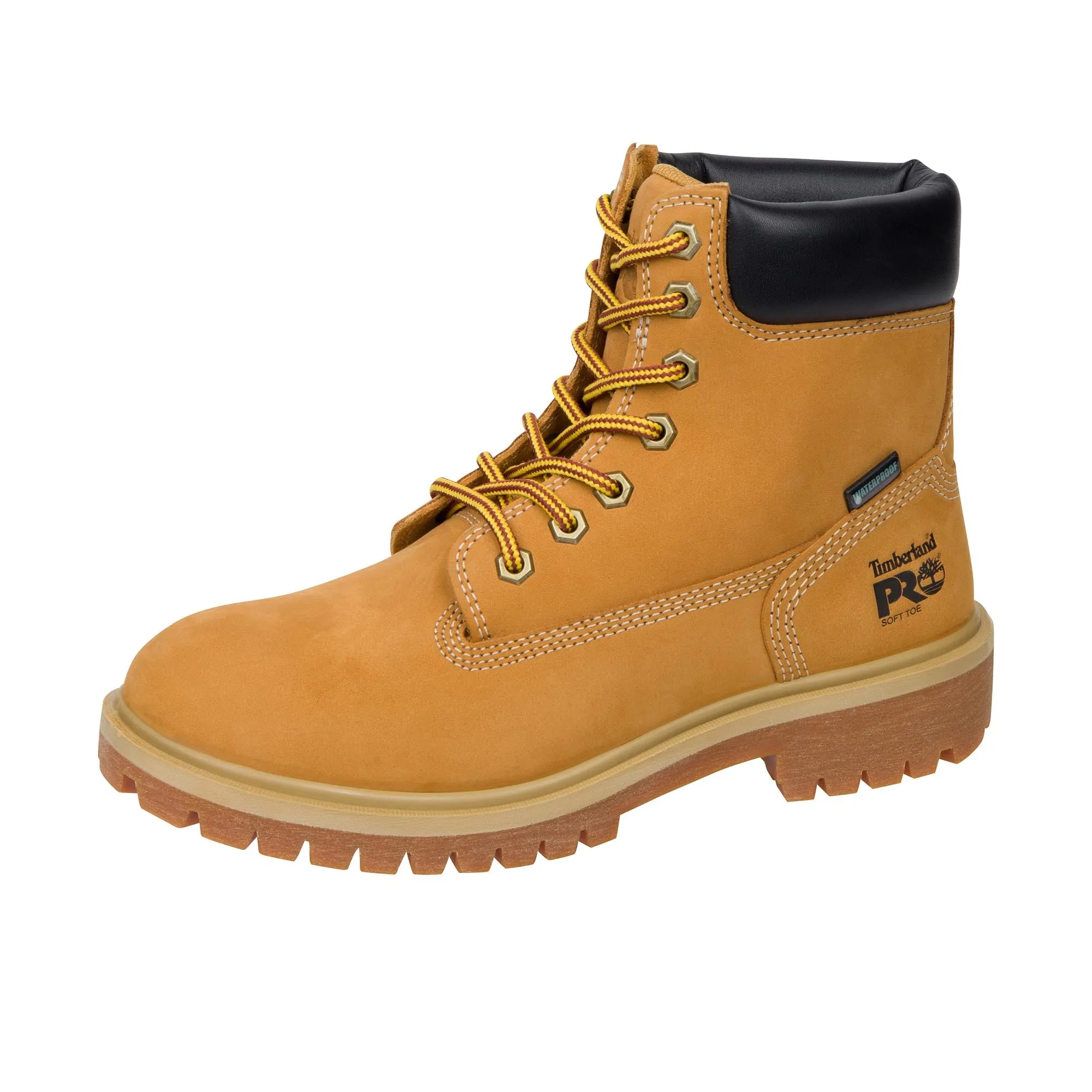 Timberland Pro Womens 6 Inch Direct Attach Soft Toe Wheat