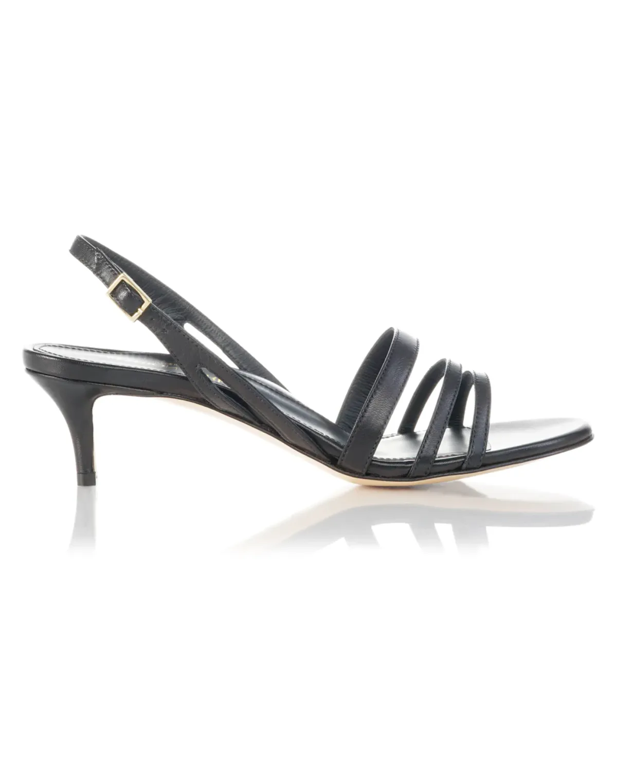 Trisha 45 Heeled Sandal (Black)