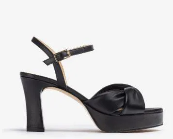 Unisa Black Platform Sandal ONOA