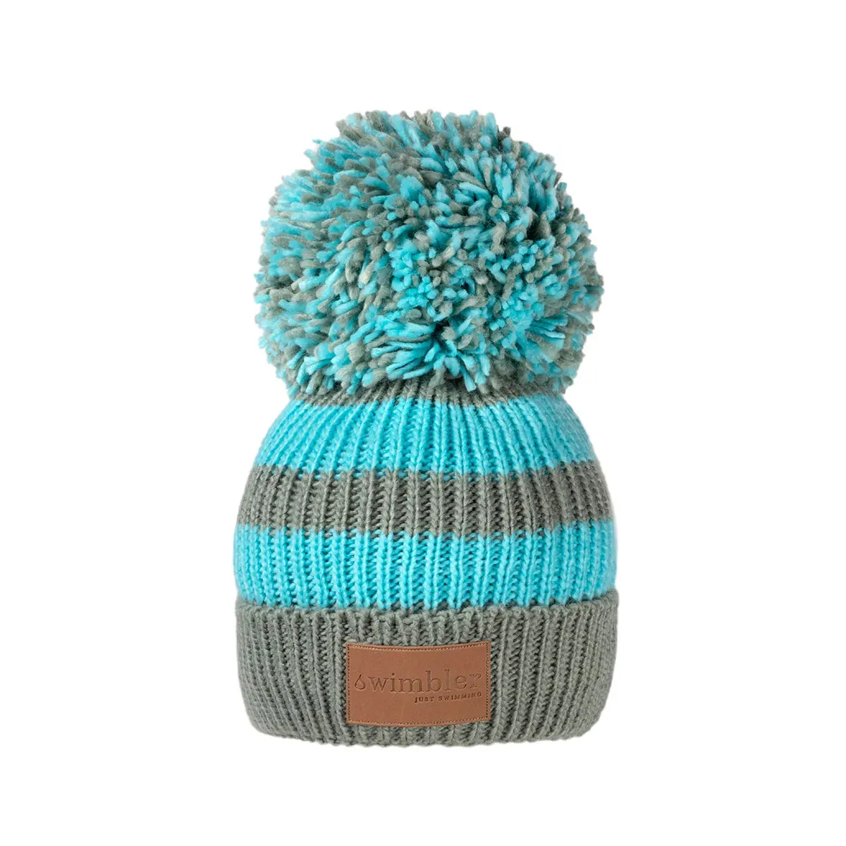 Waterproof Bobble Hat - Sea Mist