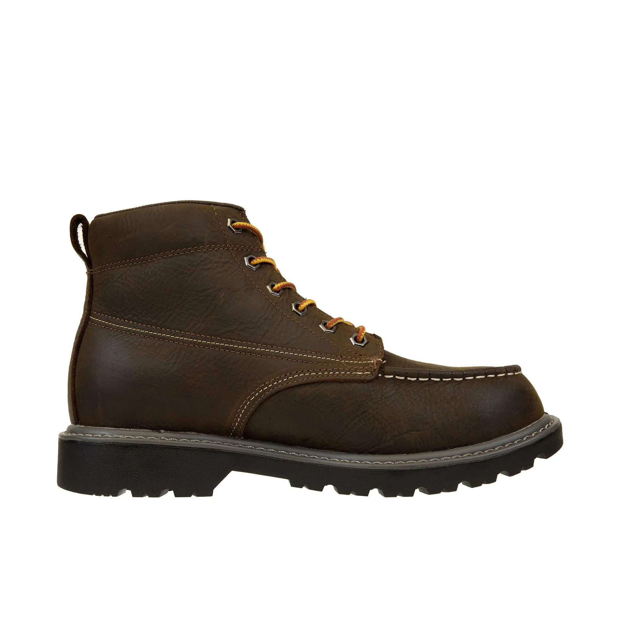 Wolverine Floorhand Moc Toe Soft Toe Dark Coffee