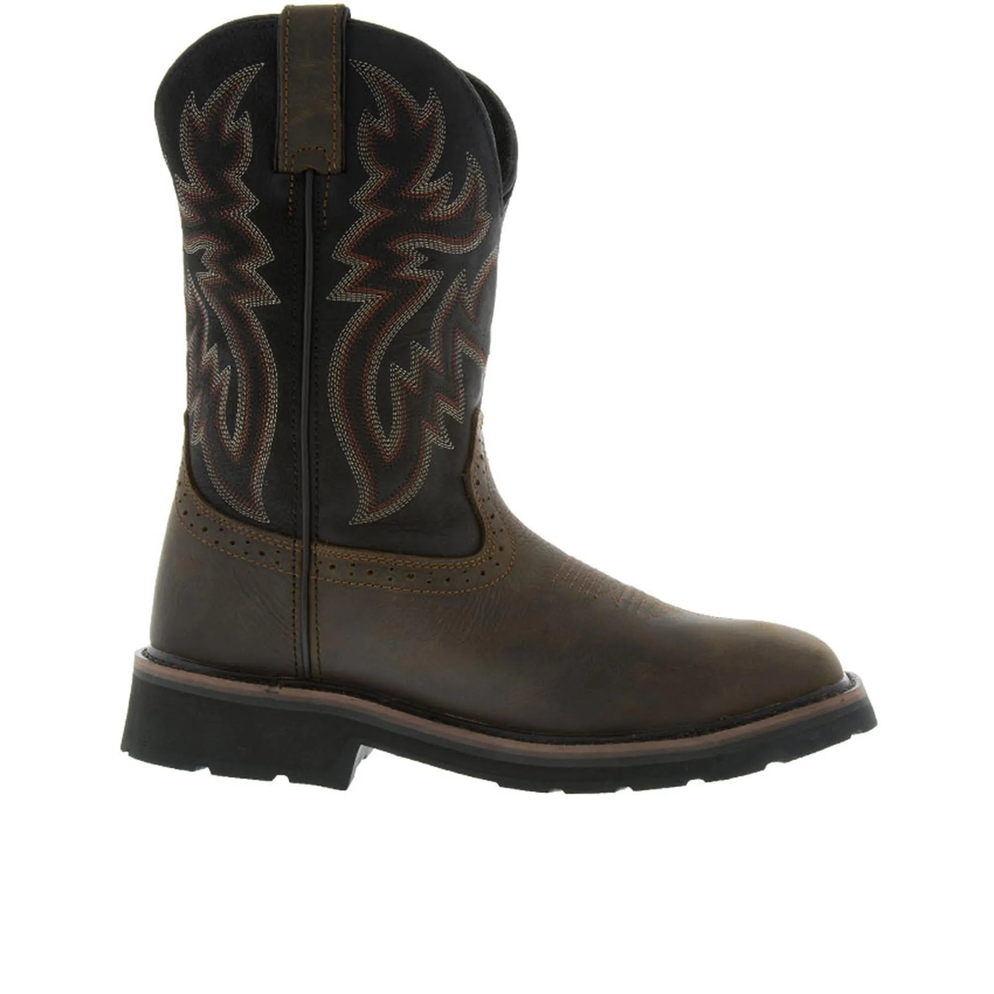 Wolverine Rancher Wellington Steel Toe Black Brown